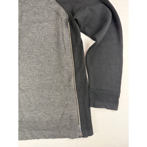 Michael Kors Black & Gray Long Sleeve Sweater - L - Picture 5 of 8